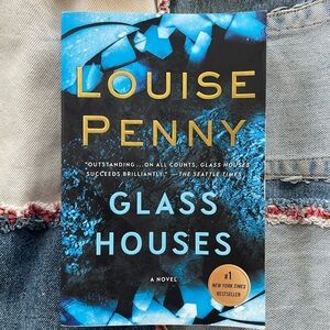 Louise Penny 'Glass Houses' Novel - fiction softcover suspense mystery book